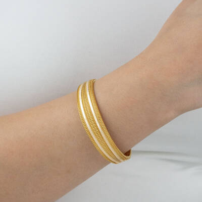 İki Sıra Ajdalı Kelepçe - 