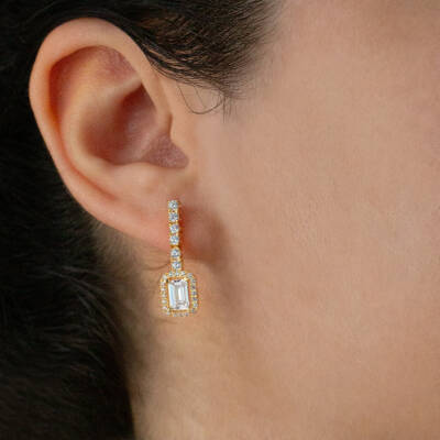 4 Bagetli Taşlı Set - 4