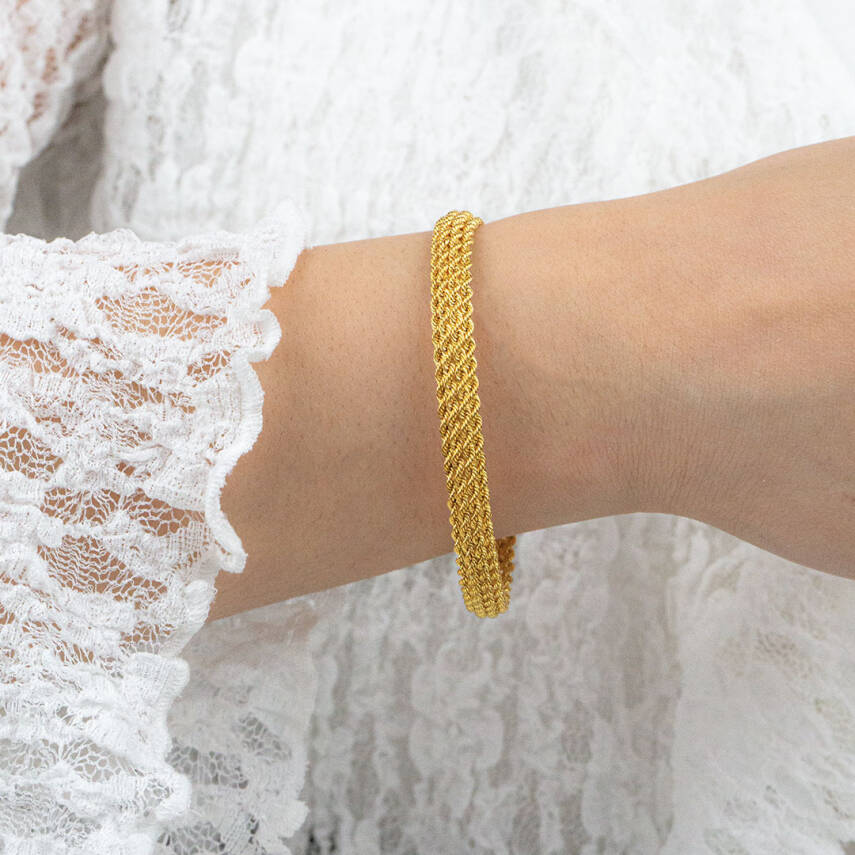 4 Sıra Halatlı Bileklik - 1