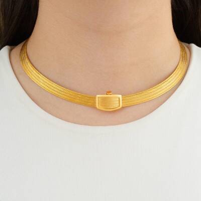 5 Sıra Trabzon Hasır Kolye - 1