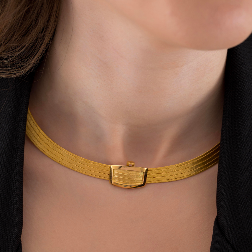 5 Sıralı Trabzon Hasır Kolye - 1