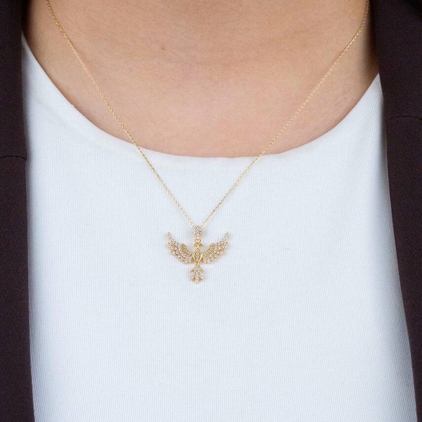 Anka Kuşu Kolye - 1