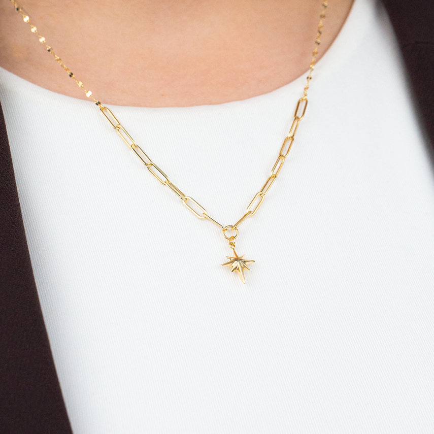 Ataçlı Yıldız Kolye - 2