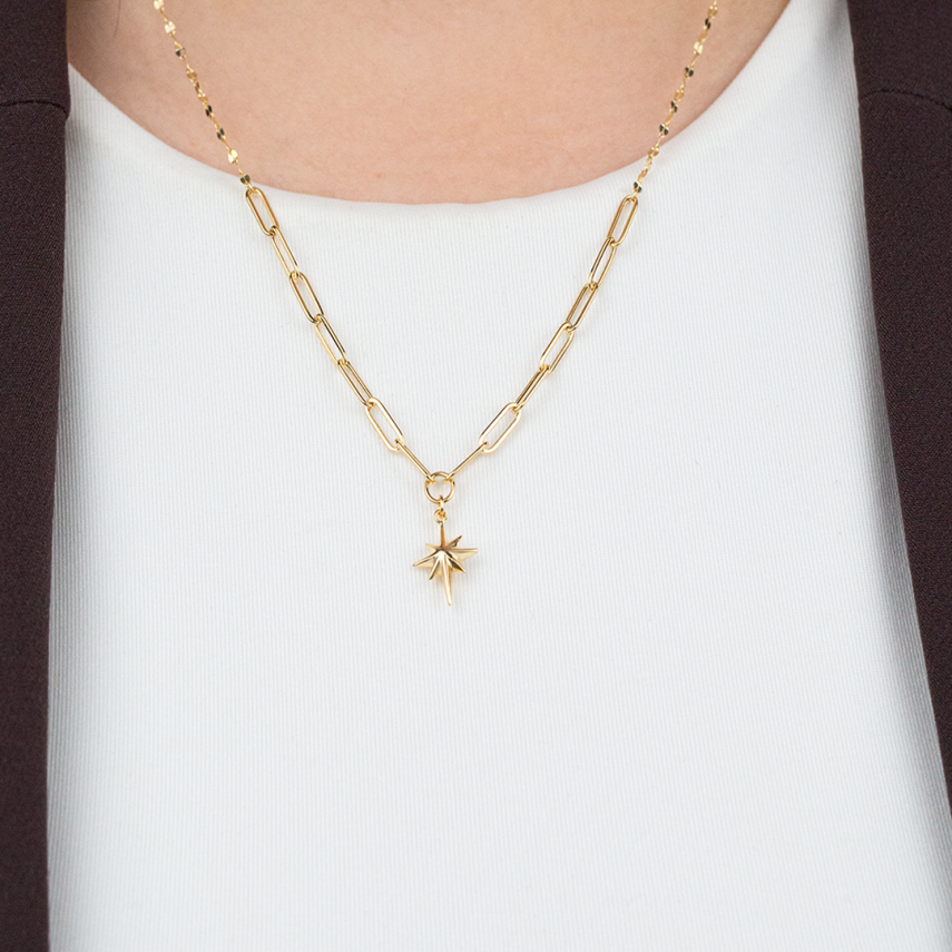 Ataçlı Yıldız Kolye - 1