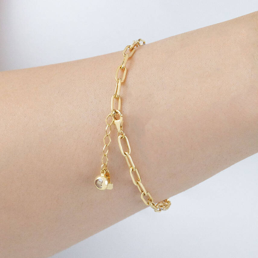 Baget Taşlı Ataç Bileklik - 2