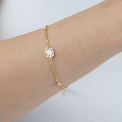 Baget Taşlı Bileklik - 