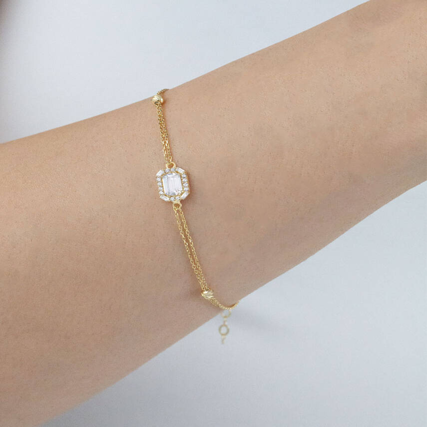 Baget Taşlı Bileklik - 1