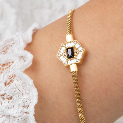 Baget Taşlı Renkli Bileklik - 2