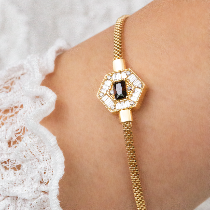 Baget Taşlı Renkli Bileklik - 2