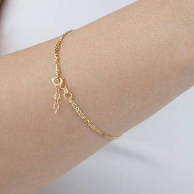 Baget Taşlı Su Yolu Bileklik - 2