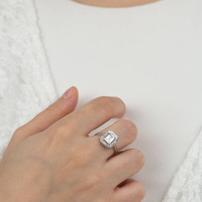 Baget Taşlı Yüzük - 