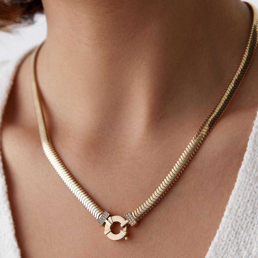 Balık Sırtı Kolye - 1