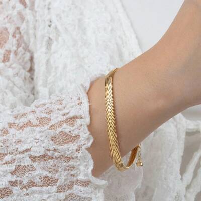 Balıksırtı Bileklik ( Kalın ) - 