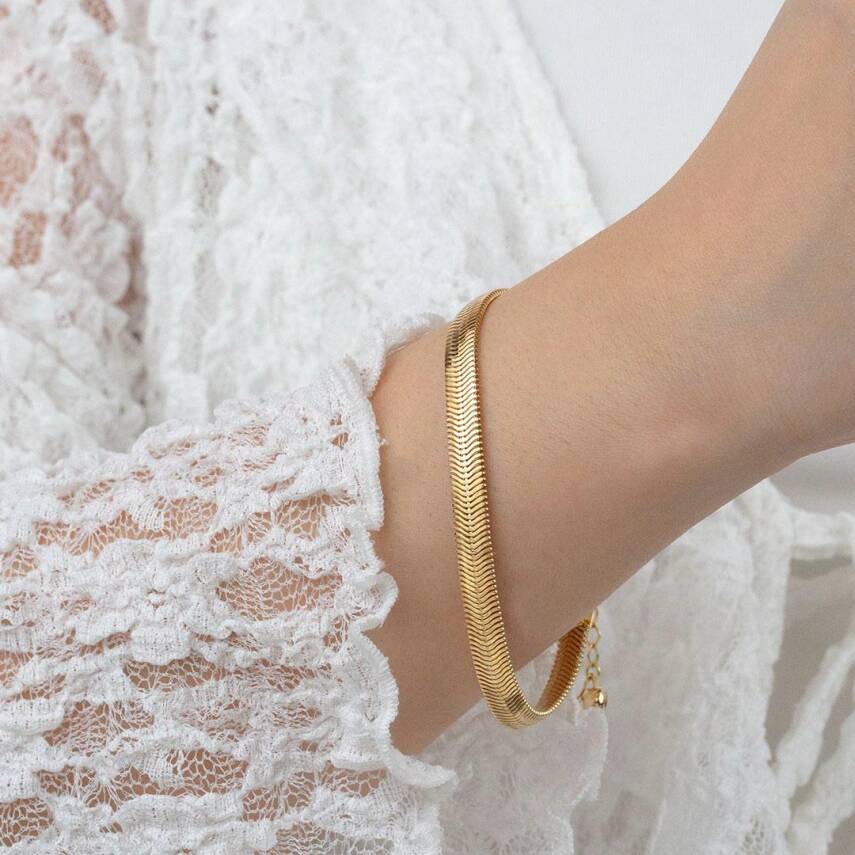 Balıksırtı Bileklik ( Kalın ) - 1