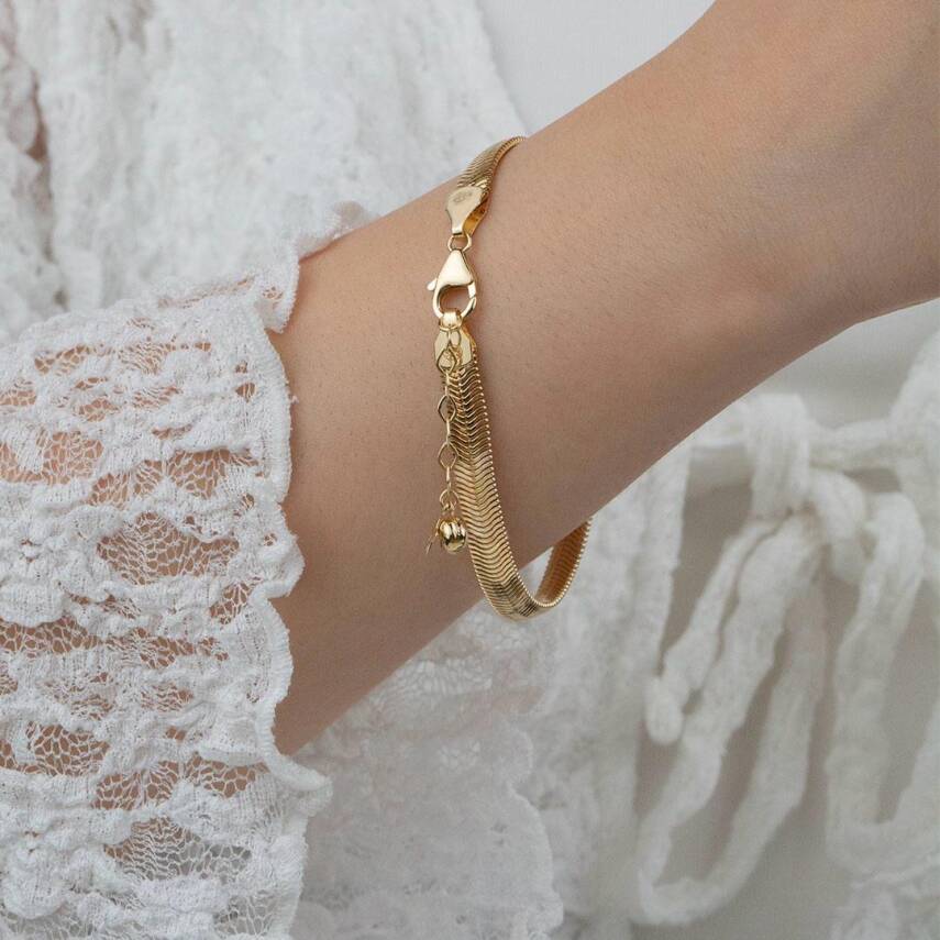 Balıksırtı Bileklik ( Kalın ) - 2