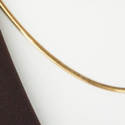 Balıksırtı Zincir Kolye - 3