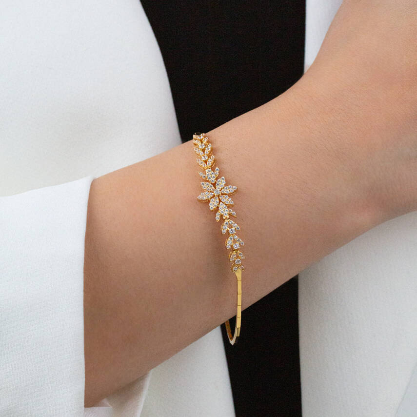 Çicek Taşlı Set - 3