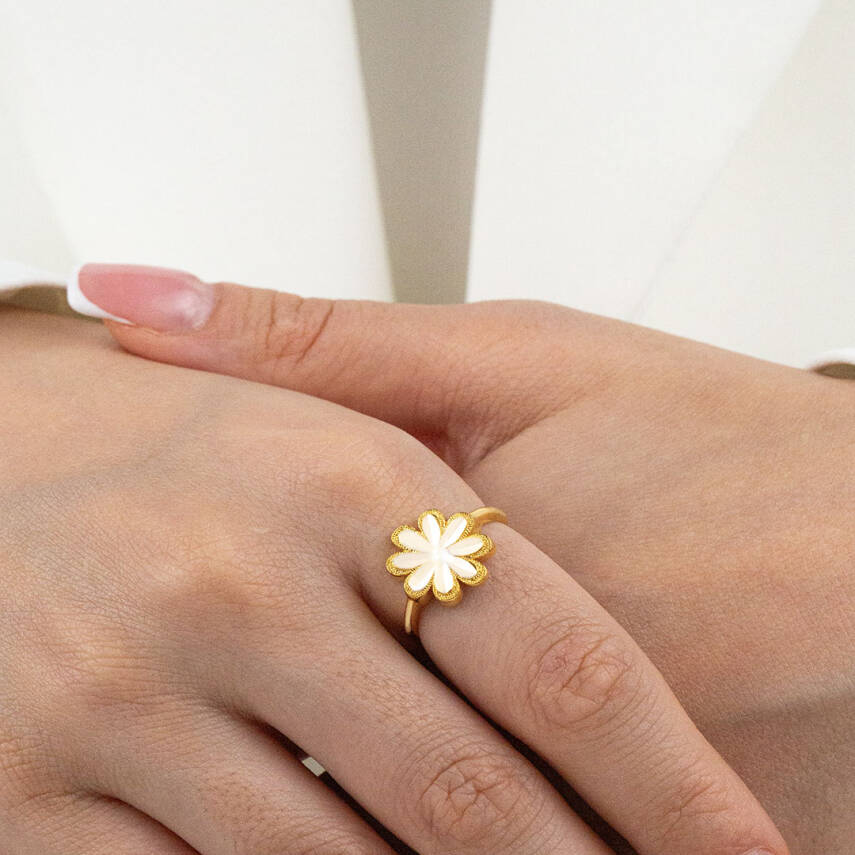 Çicekli Ajda Yüzük - 2