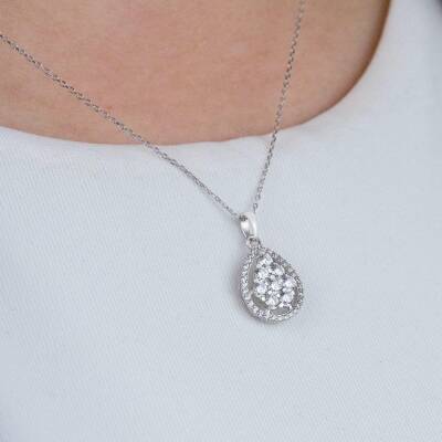 Damla Taşlı Kolye - 2