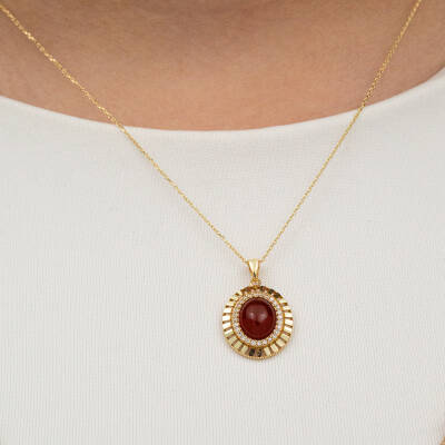 Doğal Taş Kolye - 2