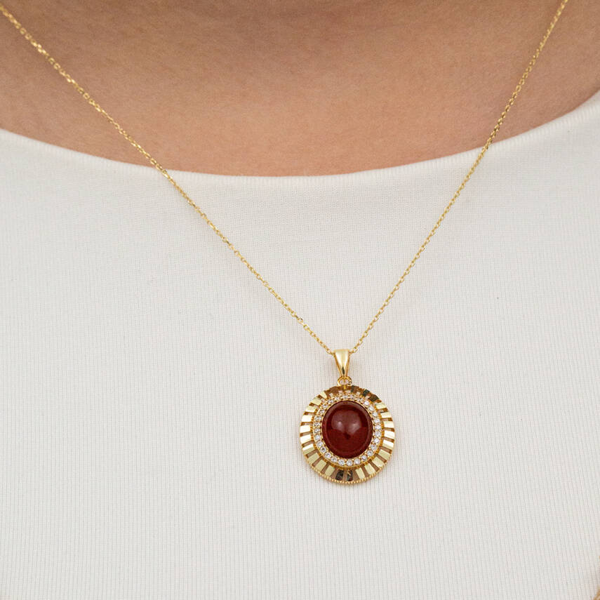 Doğal Taş Kolye - 2