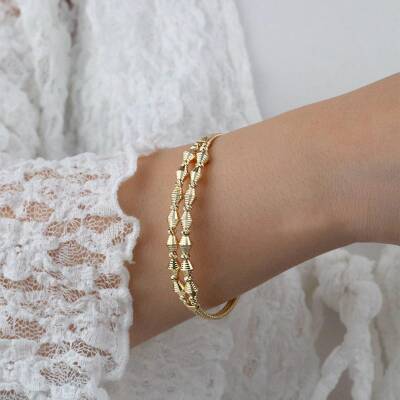 Dorika Taşlı Bileklik - 