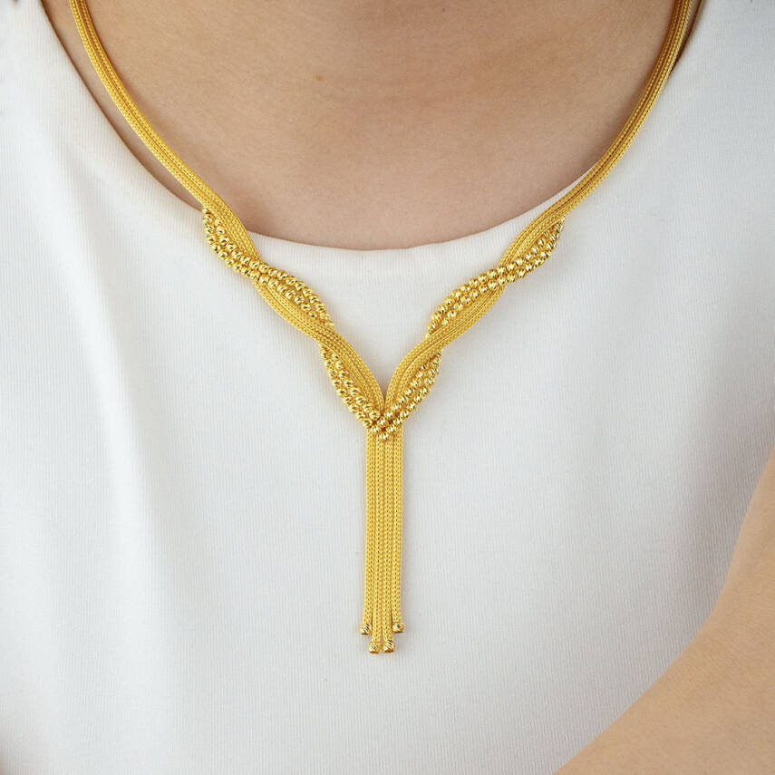 Dorikalı Örgü Kalze - 1