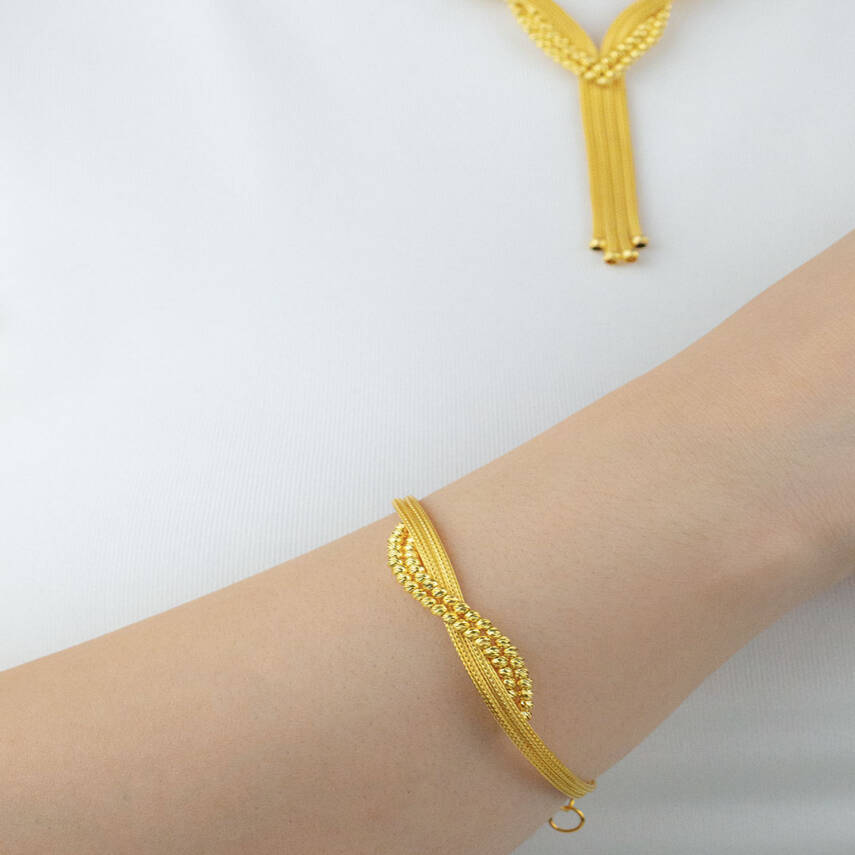 Dorikalı Örgü Kalze - 2