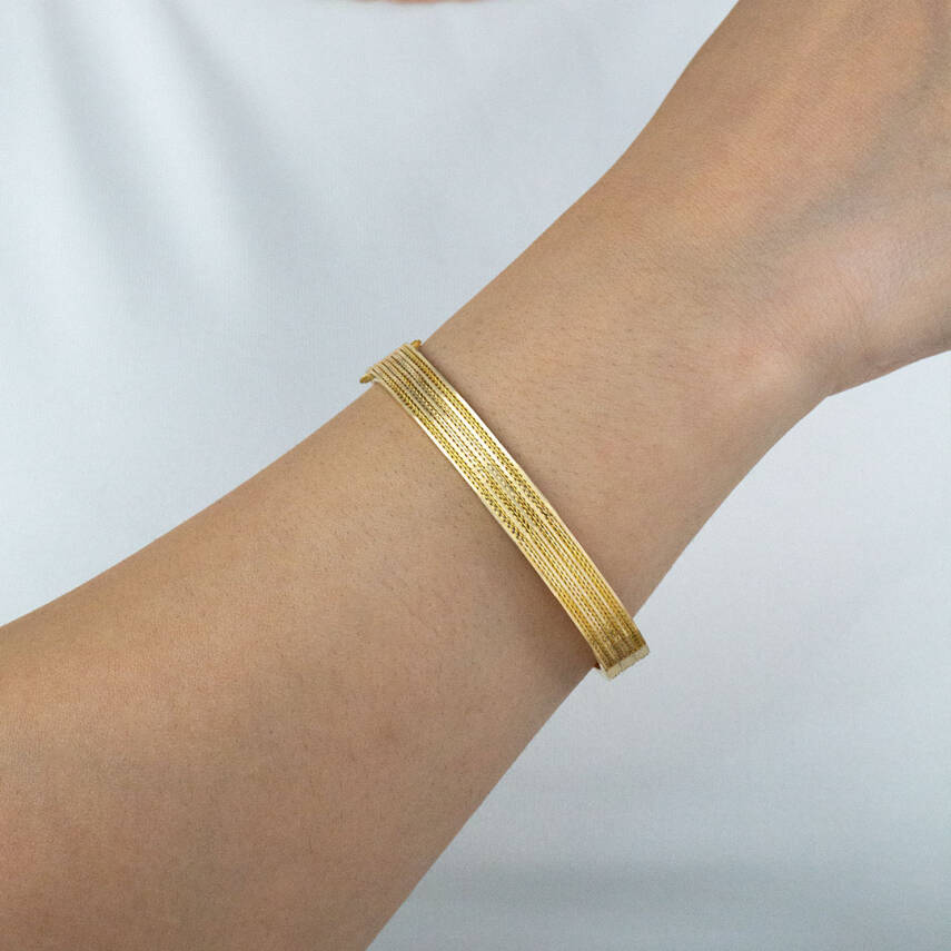 Dört Sıra Ajdalı Kelepçe - 1