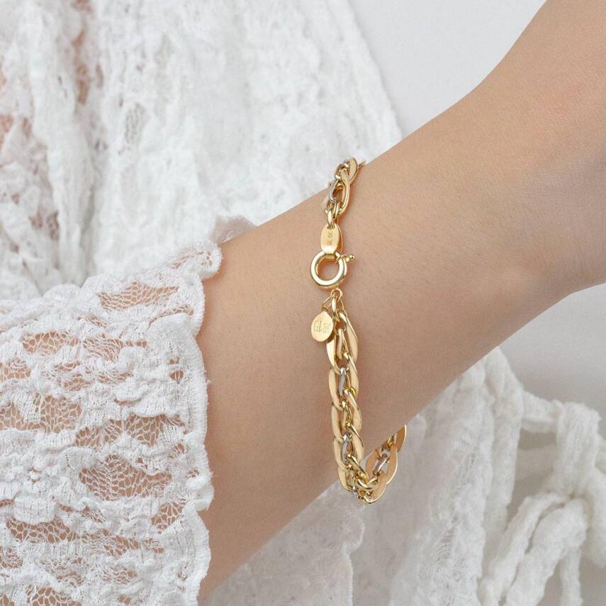 Halka Zincirli Bileklik - 2