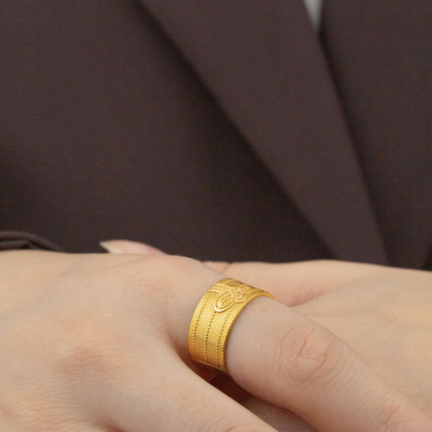 Hasır Tuğralı Yüzük - 1