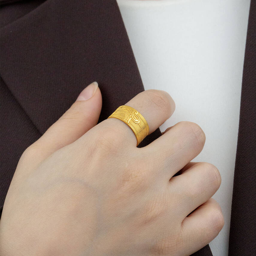 Hasır Tuğralı Yüzük - 2