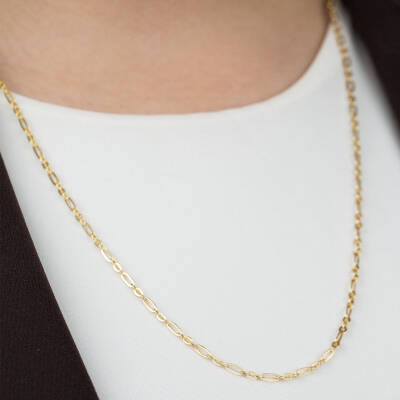 İnce Ataç Zincir Kolye - 2