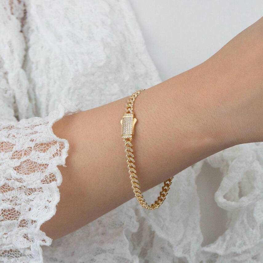 İnce Taşlı Gurmet Bileklik - 2