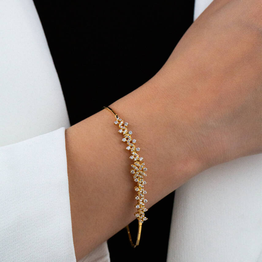 Işık Seli Taşlı Set - 3