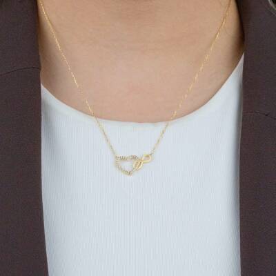 Kalpli Sonsuz Kolye - 