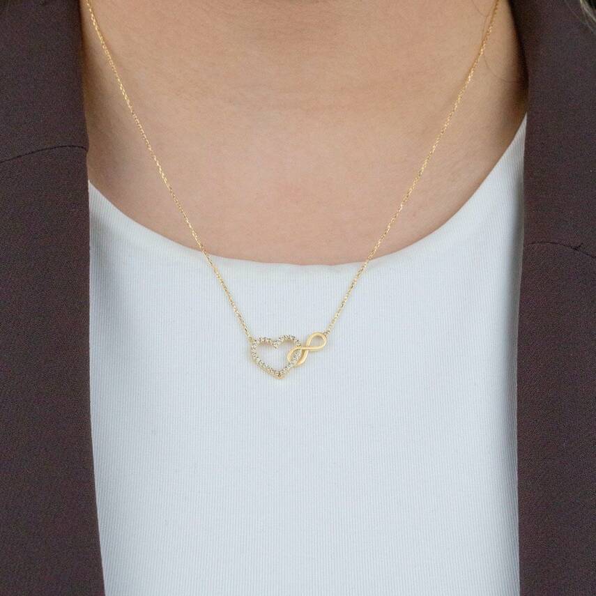 Kalpli Sonsuz Kolye - 1