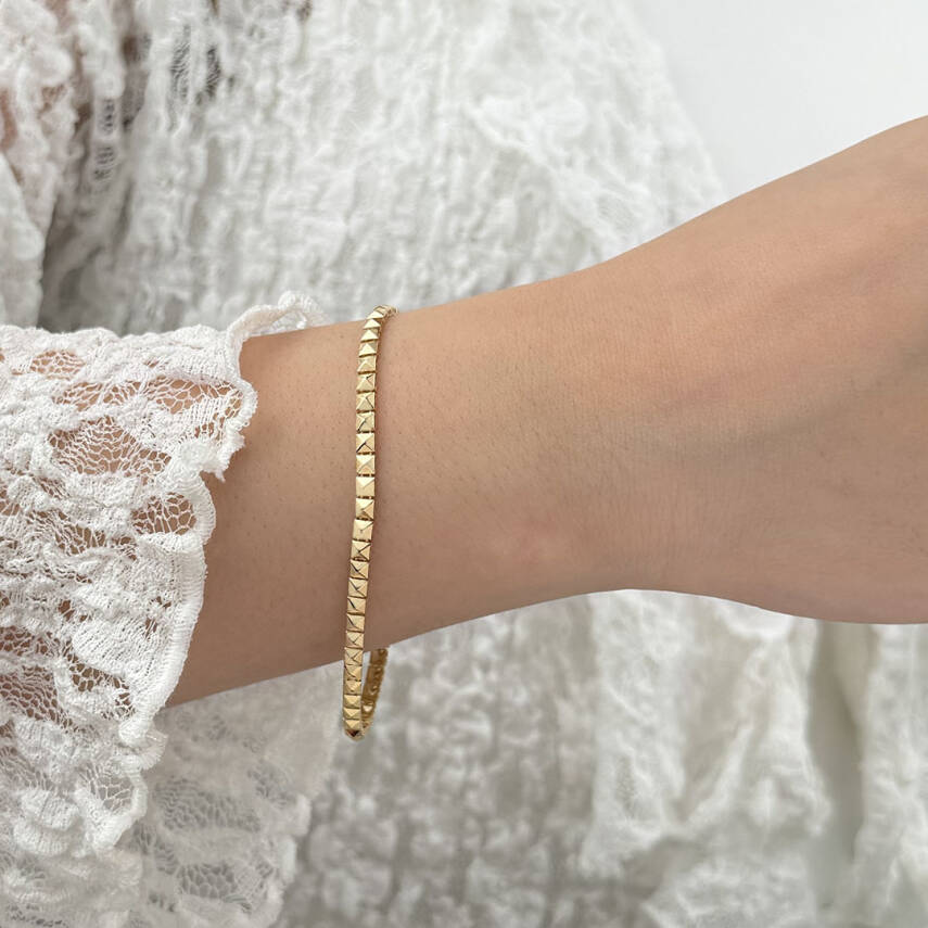 Kare Sıralı Bileklik - 1