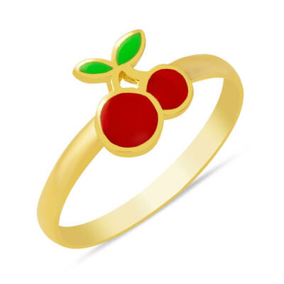 Kirazlı Çocuk Yüzük - 