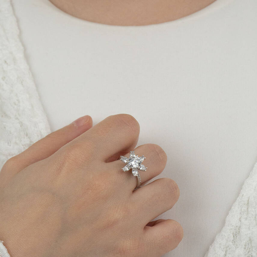 Lotus Çiceği Yüzük - 1