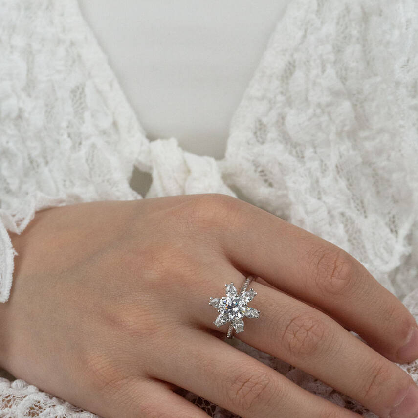 Lotus Çiceği Yüzük - 2