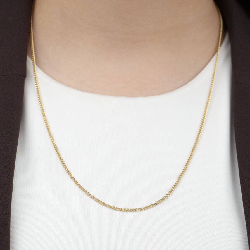 Minimal Gurmet Zincir Kolye - 1