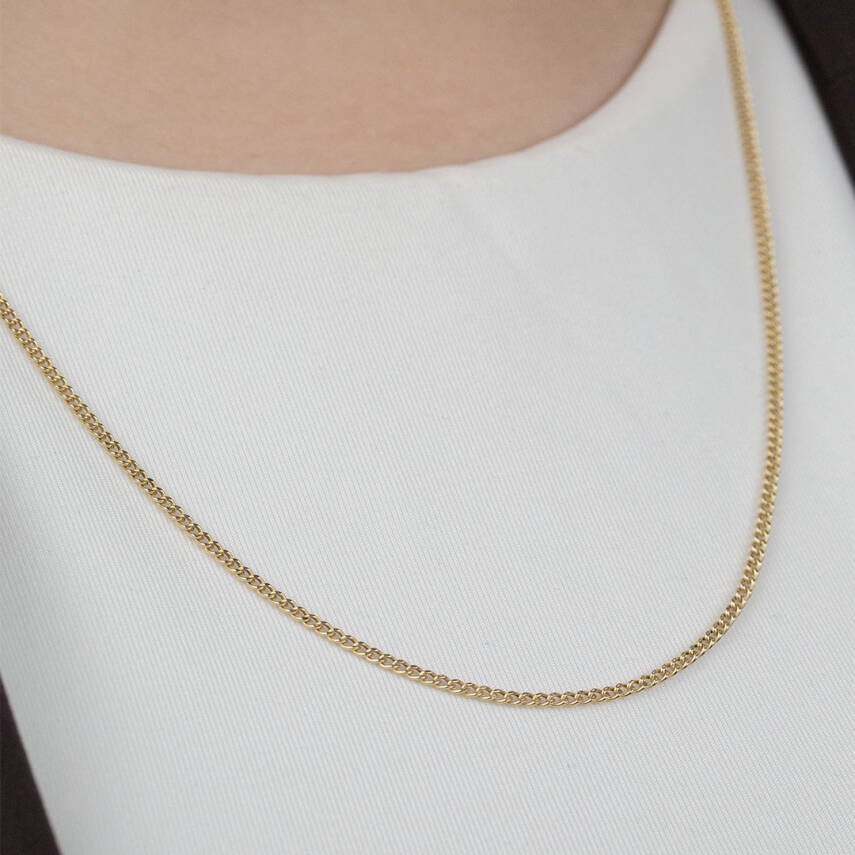 Minimal Gurmet Zincir Kolye - 2