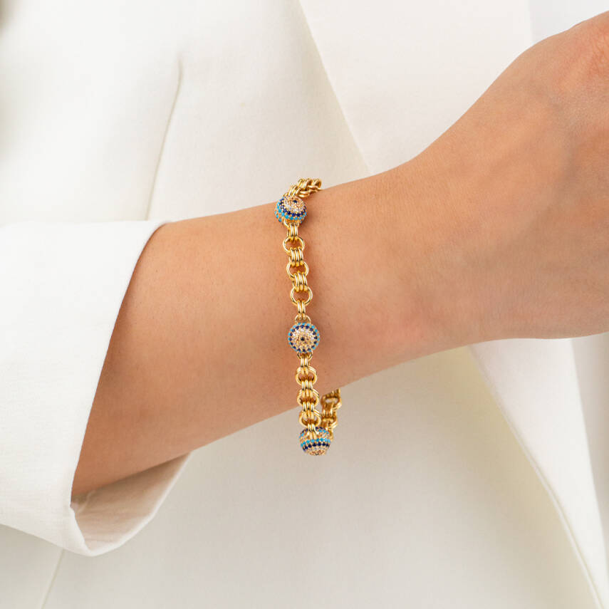 Nazar Boncuklu Bileklik - 1