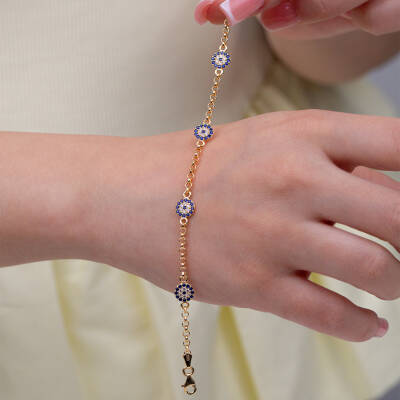 Nazar Boncuklu Çocuk Bileklik - 