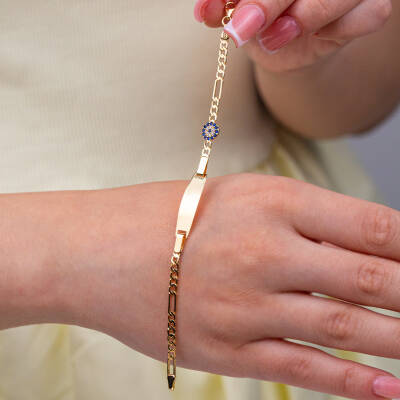 Nazar Boncuklu Çocuk künye - 