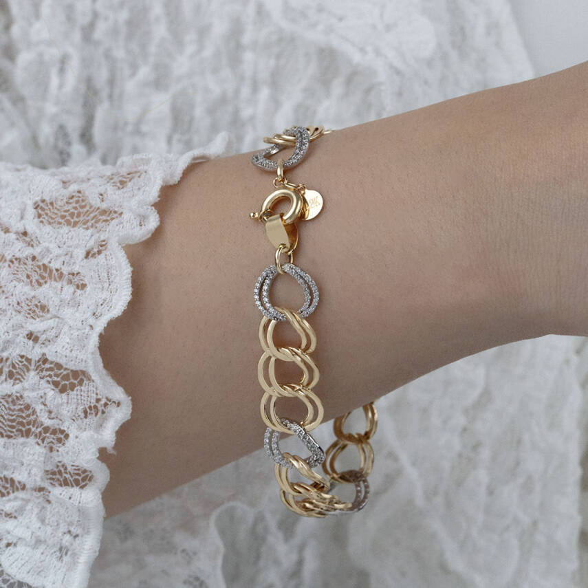 Olimpiyat Taşlı Bileklik - 2