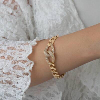 Orta Taşlı Gurmet Bileklik - 2