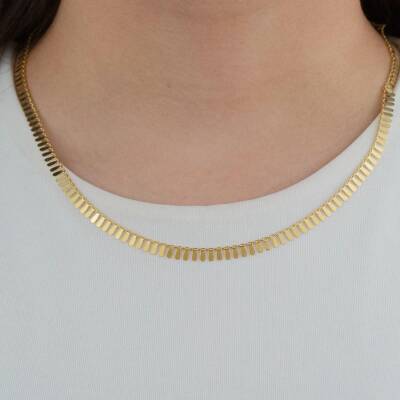  Tamtur Pullu Zincir Kolye - 