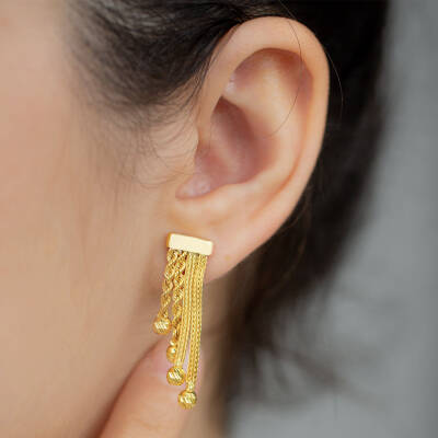 İtalyan Örgü Zincirli Set - 4